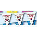 30' Press Printed 8 Mil. Polyethylene Flexoprint Pennant (2 Color/1 Side)